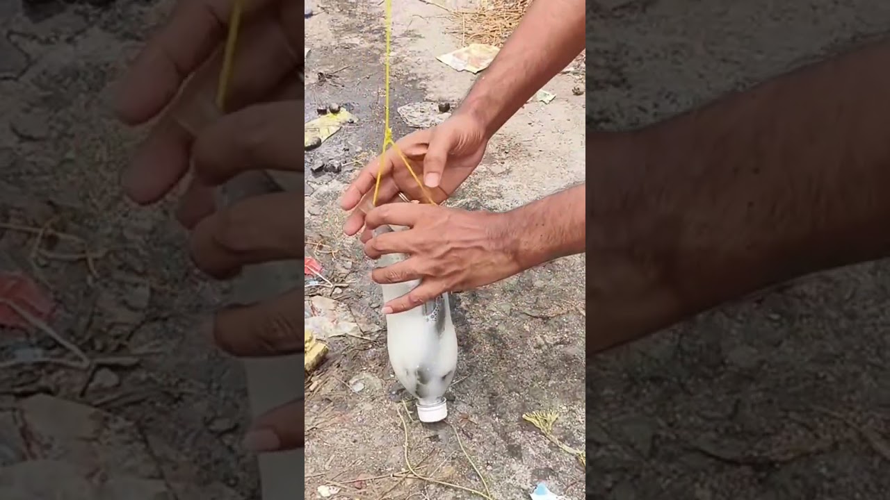 water bottle Fishing 🎣🐟 #youtubeshorts #shortvideo #fishing #viral #trending #shorts #fish