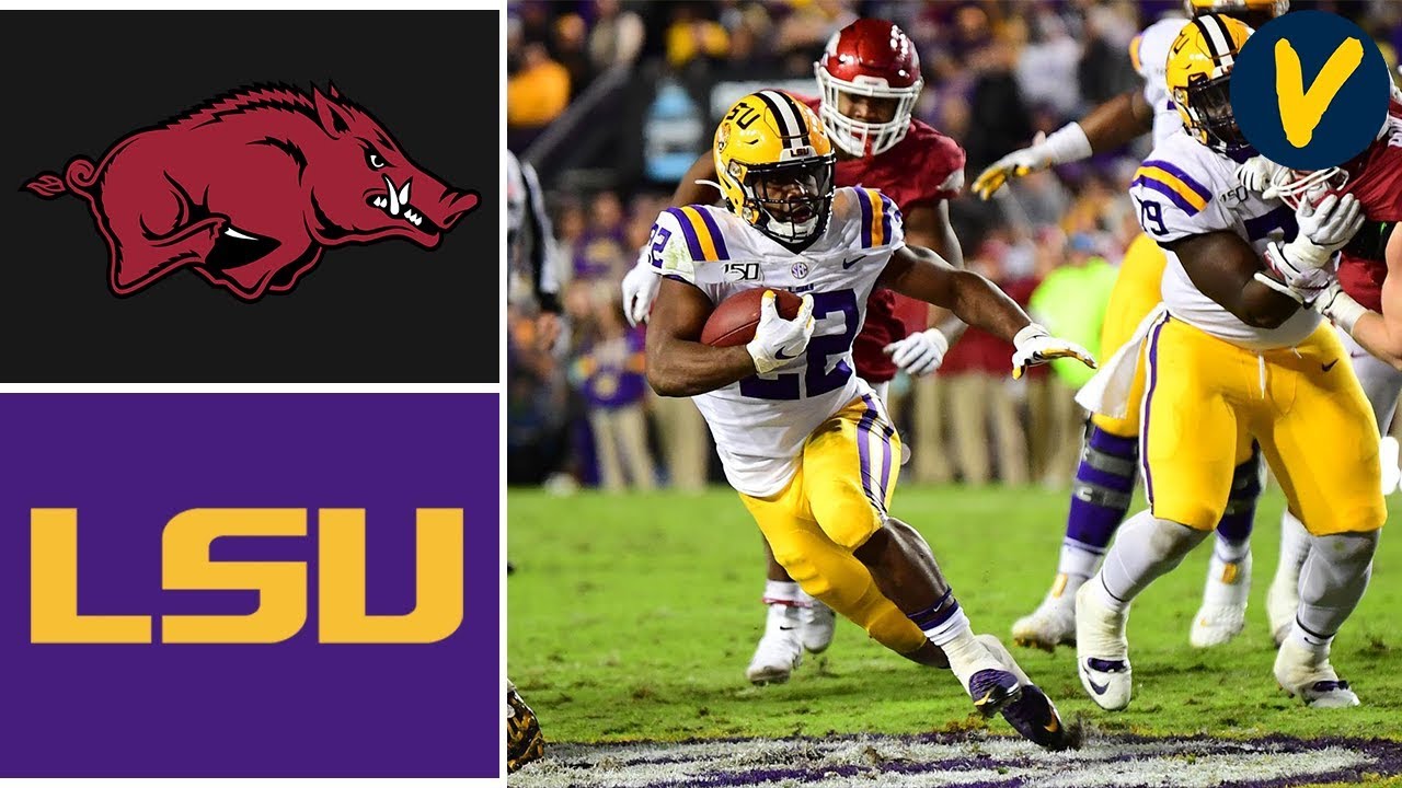 Arkansas vs #1 LSU Highlights | Week 13 | College Football 2019