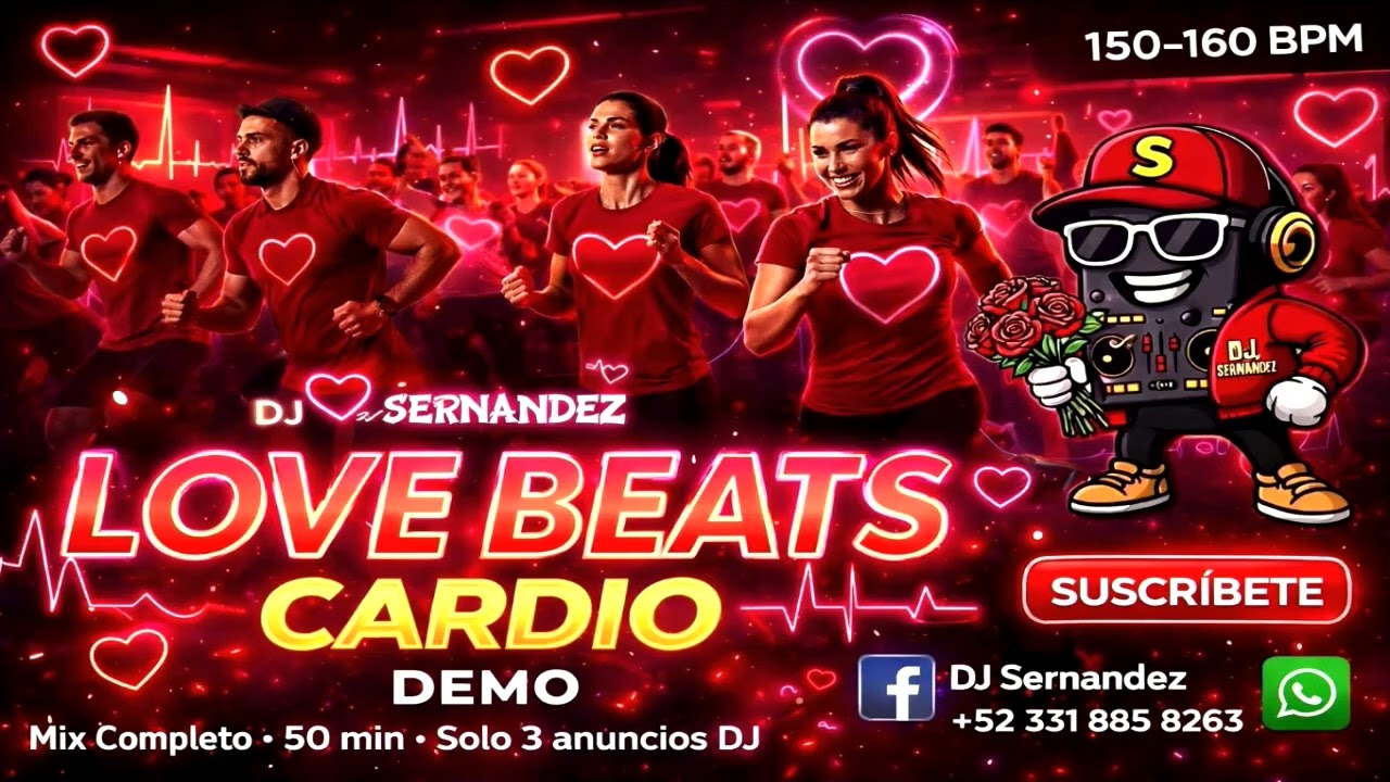 CARDIO MIX LOVE BEATS DEMO 🌹❤️DJ SERNANDEZ🎧🎶