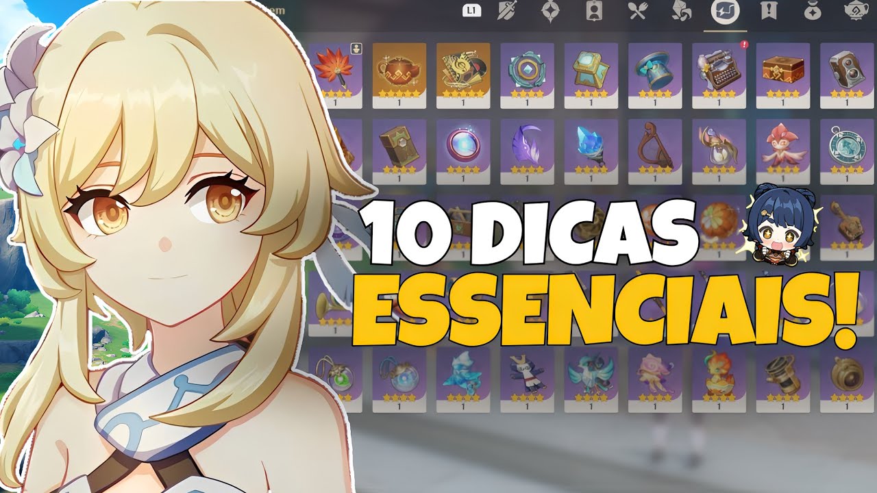 10 DICAS FUNDAMENTAIS para INICIANTES no Genshin Impact em 2025! | Genshin Impact