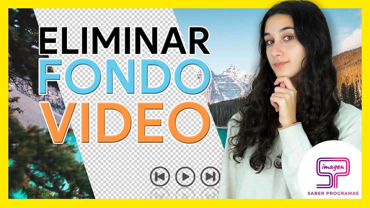 Vídeo con FONDO TRANSPARENTE ✅ Sin programas!