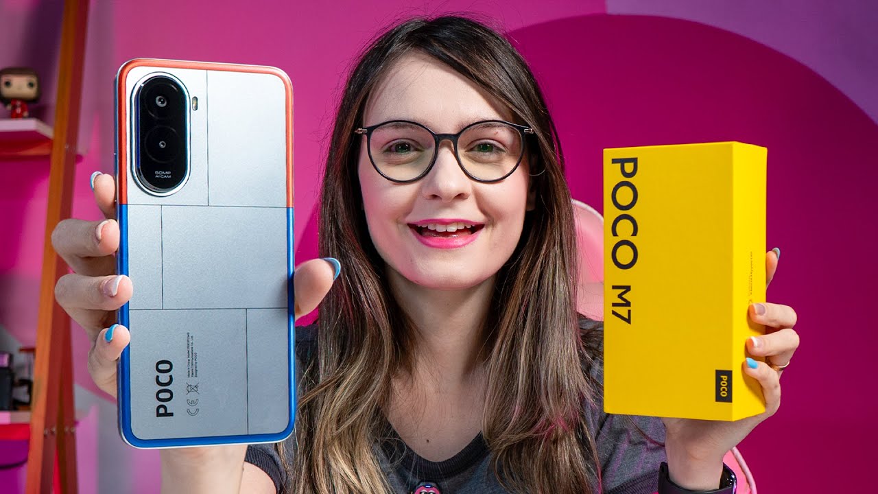 POCO M7 - o celular BARATO que VALE  a PENA!