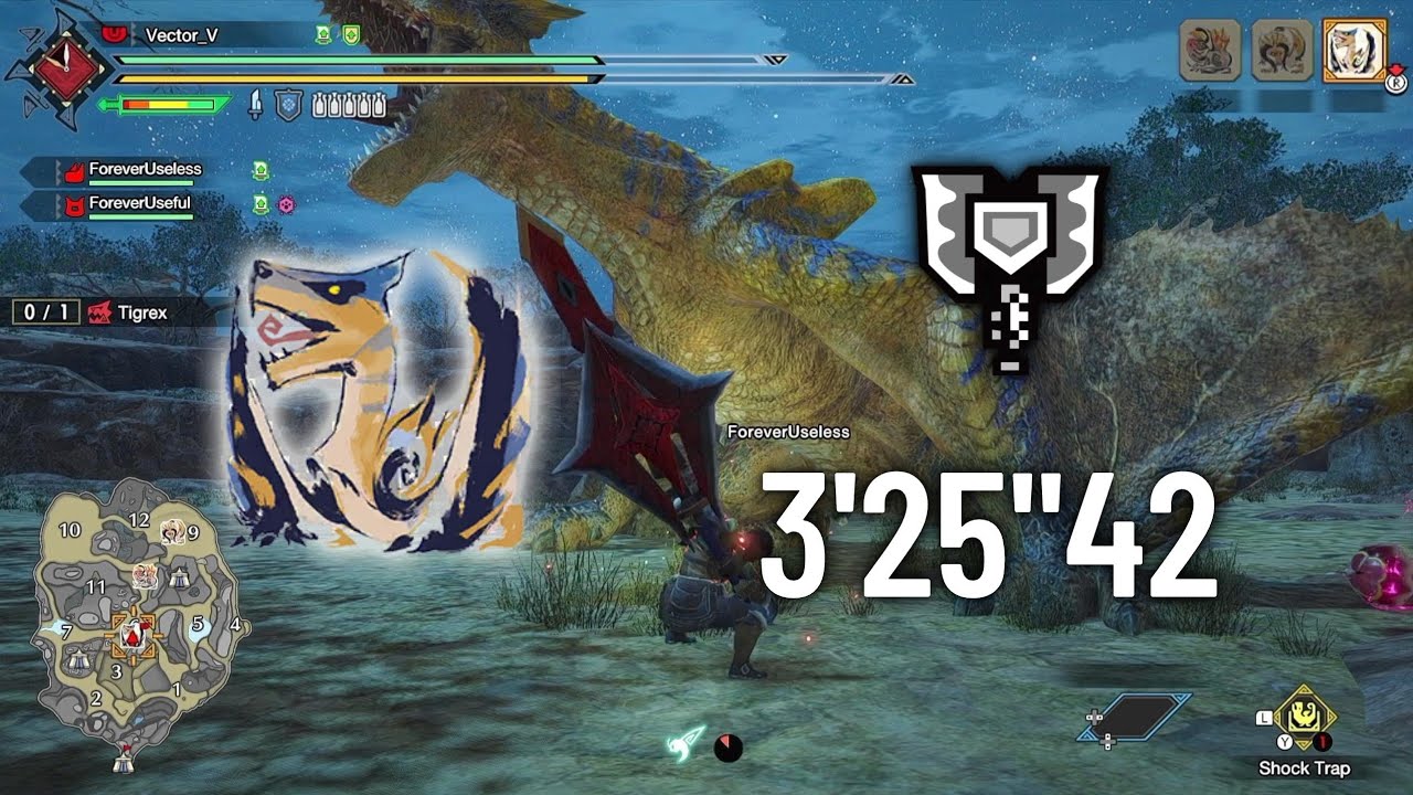MHRise: The Rampage Charge Blade is actually OP - HR-7⭐️ - Tigrex - 3'25