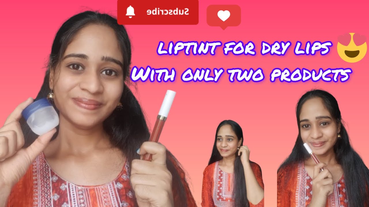 liptint for drylips👄||easy way lo instant ga atla chaysukovachu🤗#subscribetomychannel #viralvideo ❣️