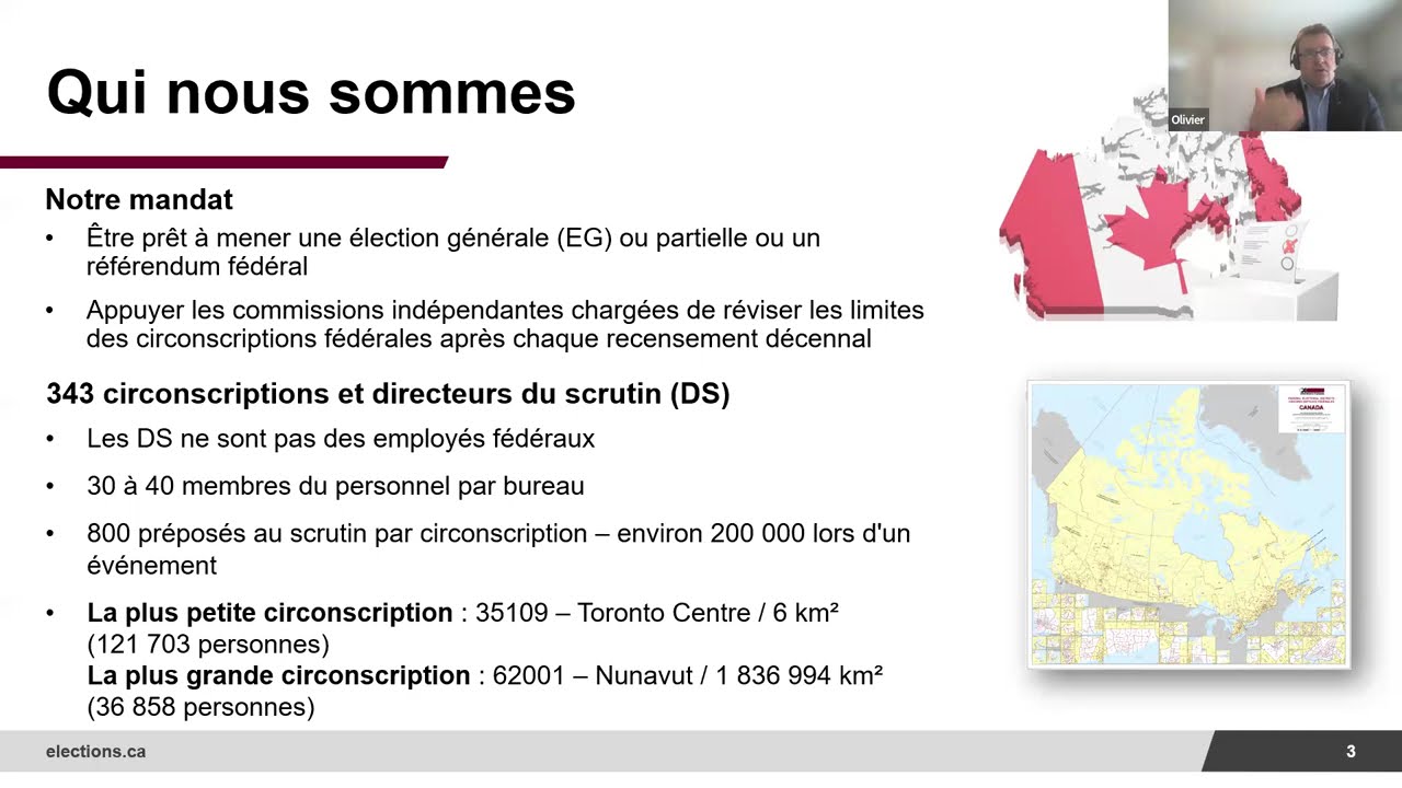 ANRF Ottawa - Les retraités fédéraux au cœur du processus démocratique - avec Élections Canada