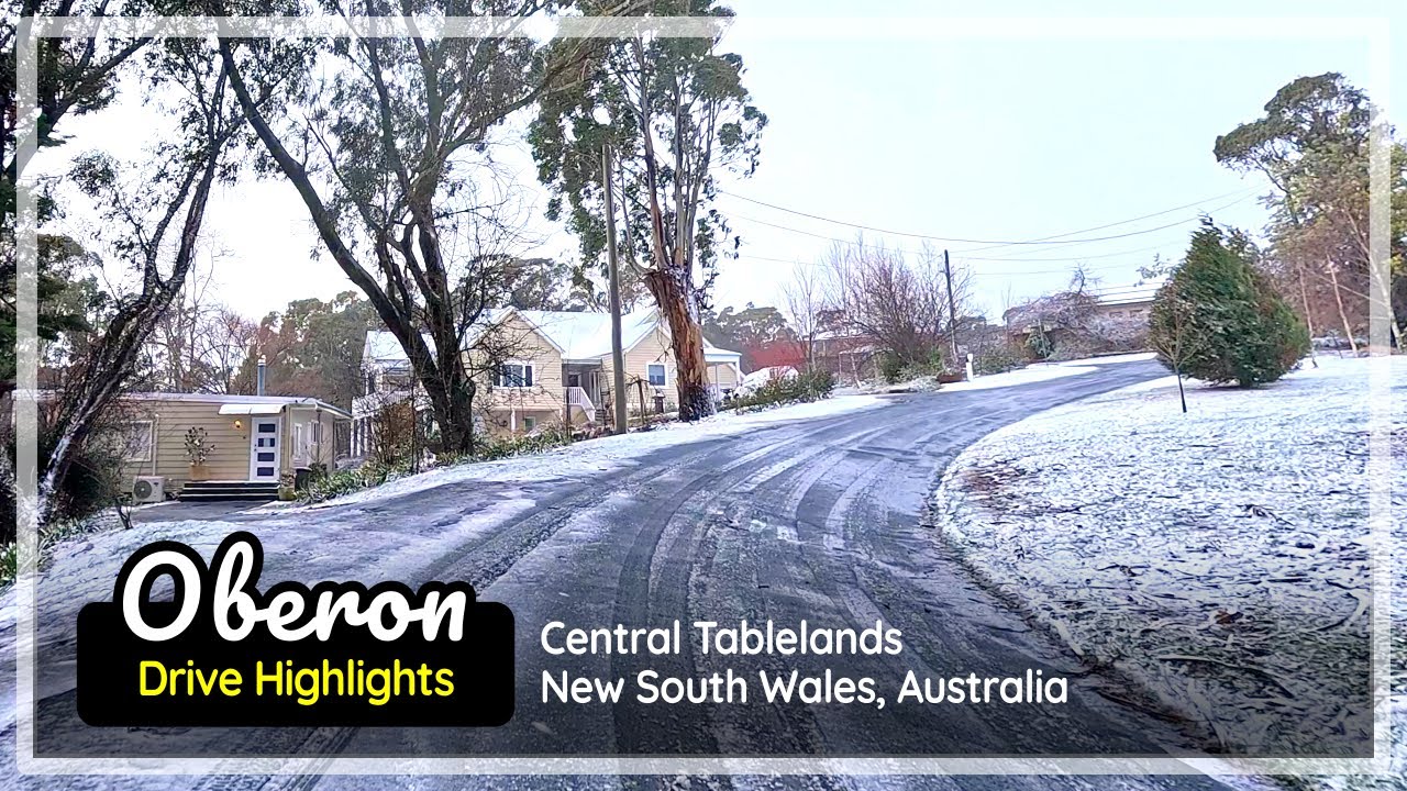 Highlights from Oberon, driving tour in Central Tablelands, NSW, Australia
