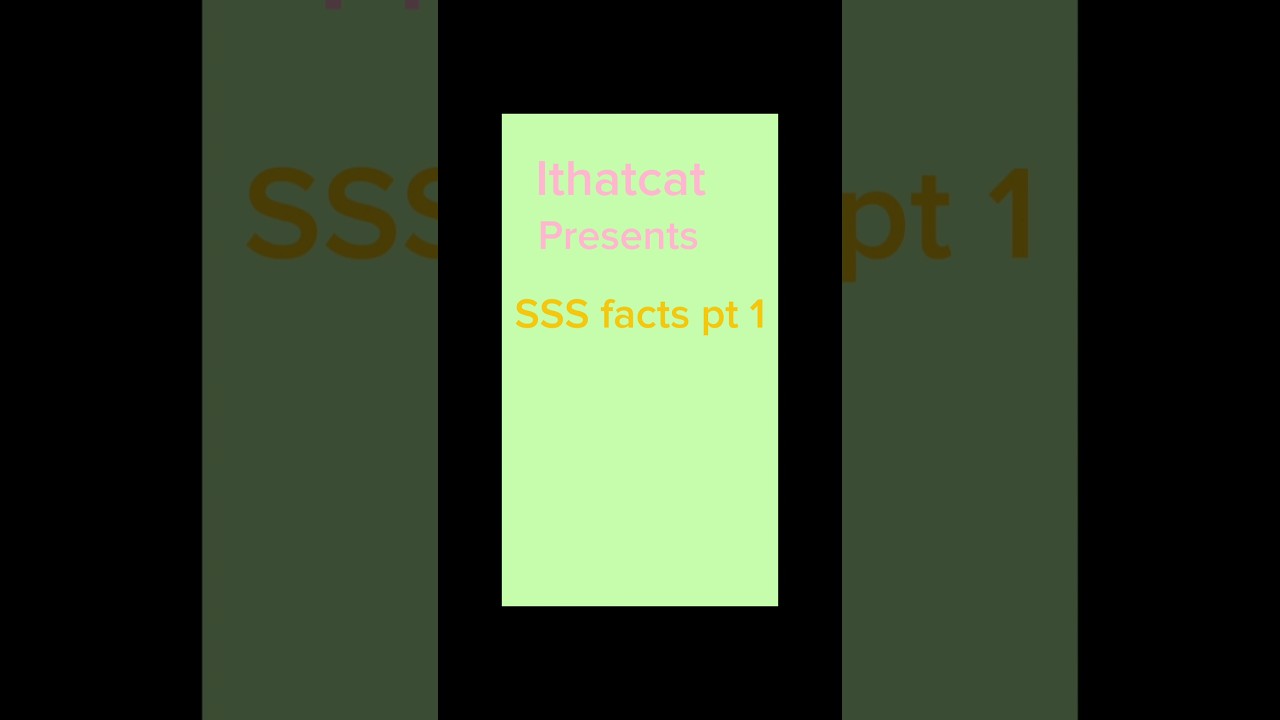 Sonic Speed Sim Facts part 1