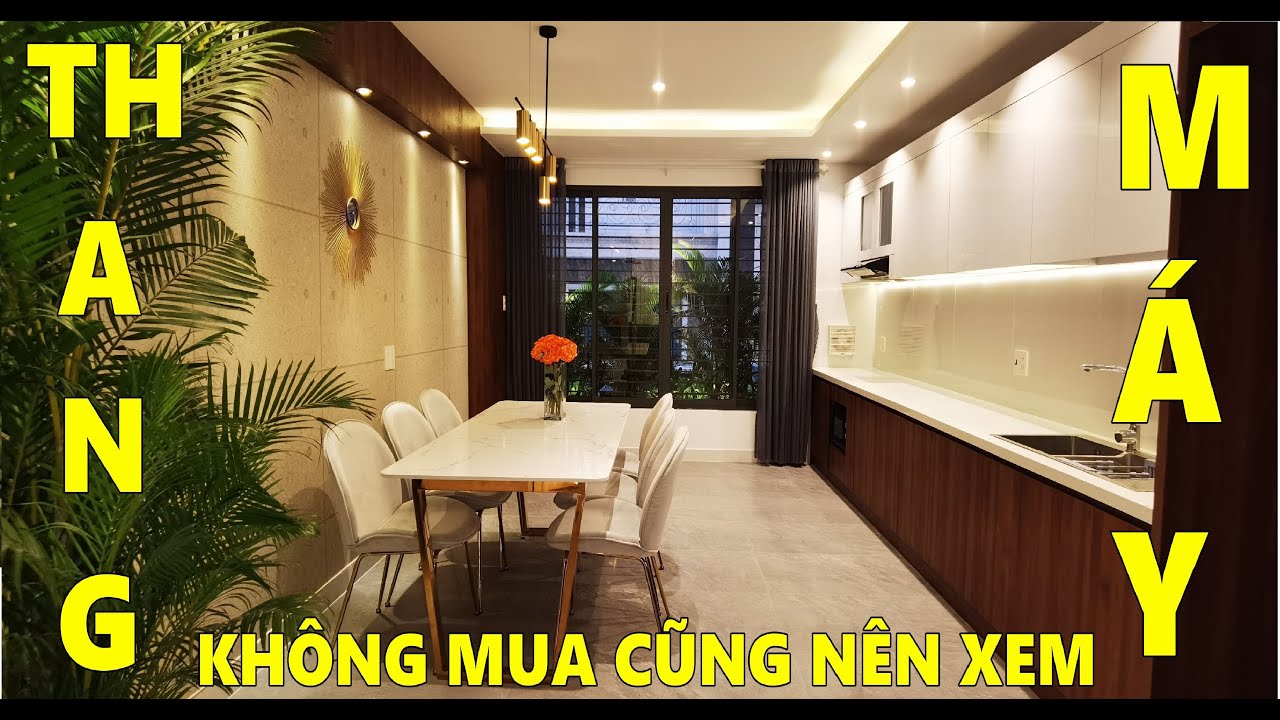 BÁN NHÀ (mẫu) GÒ VẤP 79, CHUẨN QUÝ TỘC, Giá 8.9 Tỷ,  Tầng Lửng Ngược, thang máy [Nhà đất Kiến Thợ]