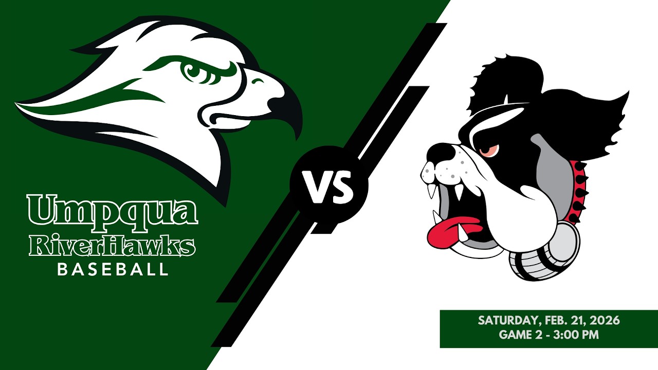 Umpqua Riverhawks Baseball vs Mt. Hood (Game 2 - 2/21/26)