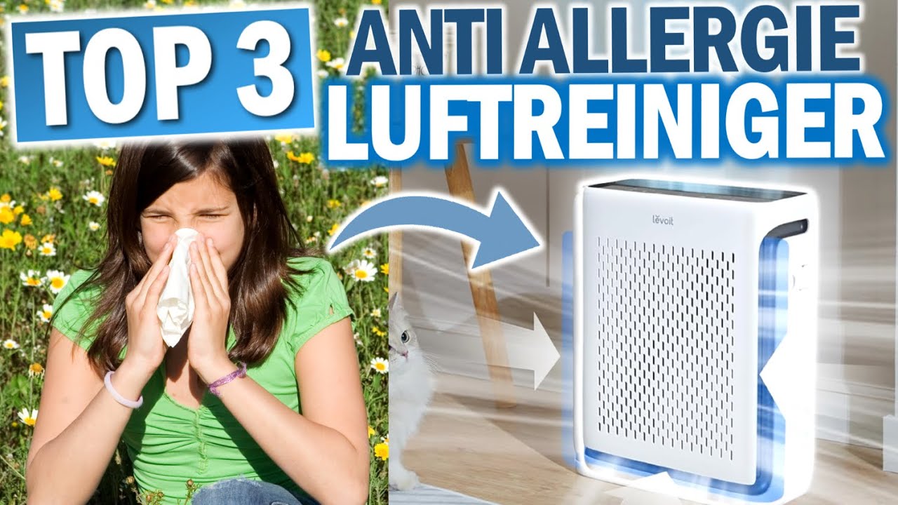 LUFTREINIGER F&Uuml;R ALLERGIKER: Die 3 Besten Modelle 2026