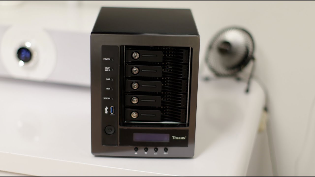 Обзор сетевого хранилища Thecus N5810PRO