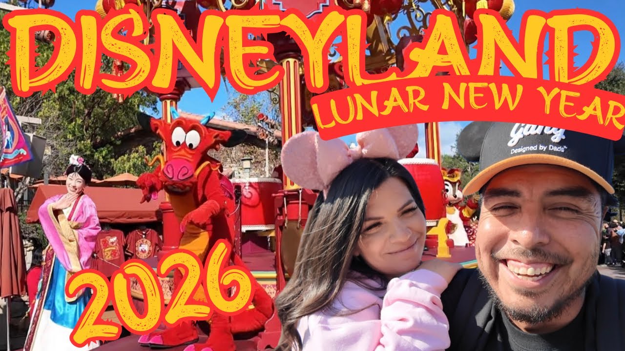 Happy Lunar New Year at Disneyland California Adventure 2026! 