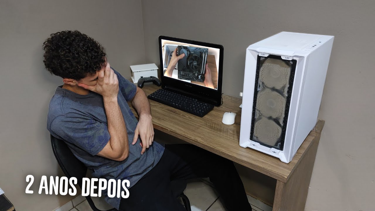 DESMONTEI TODO MEU PC GAMER