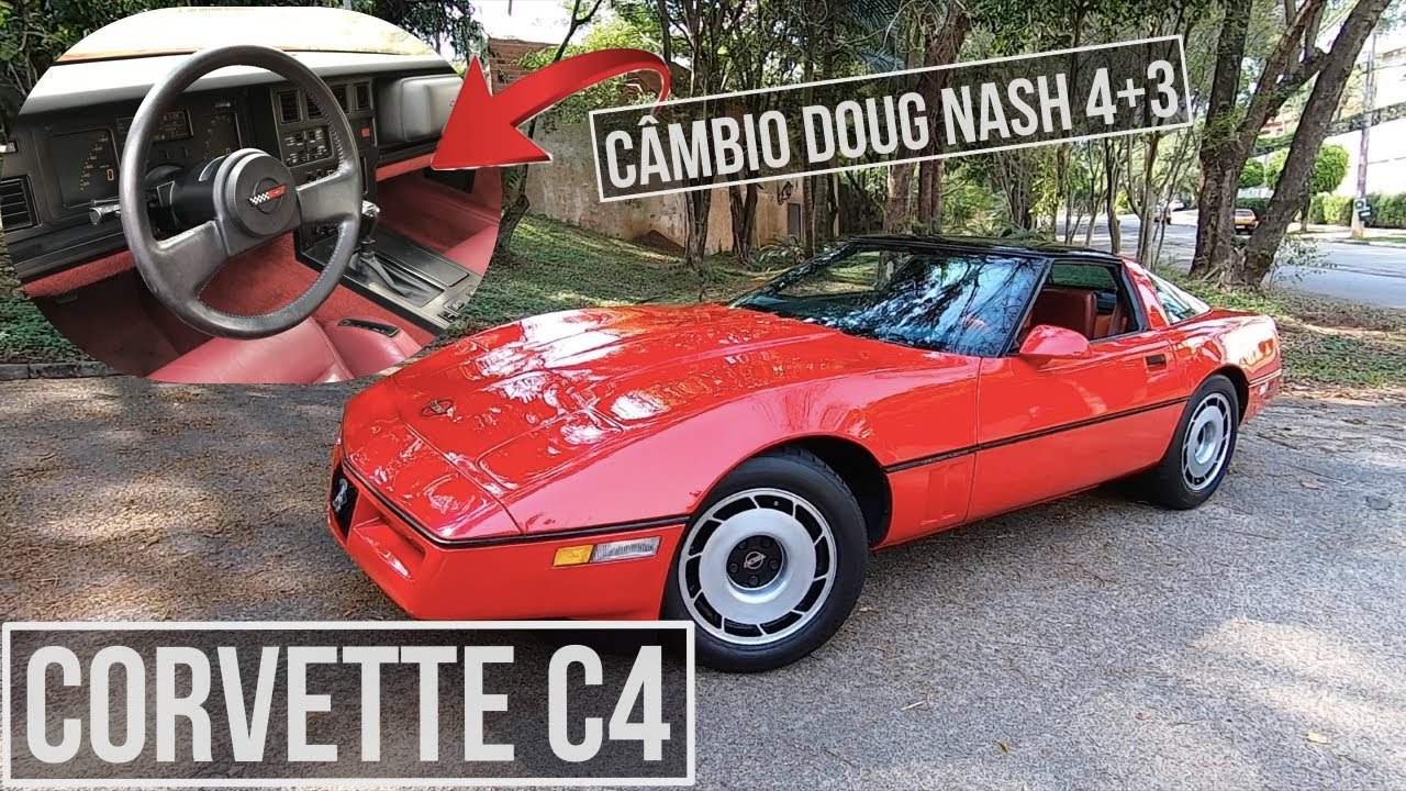 CORVETTE C4: exemplar combina transmissão manual e pacote Z51 | Garagem do Bellote TV