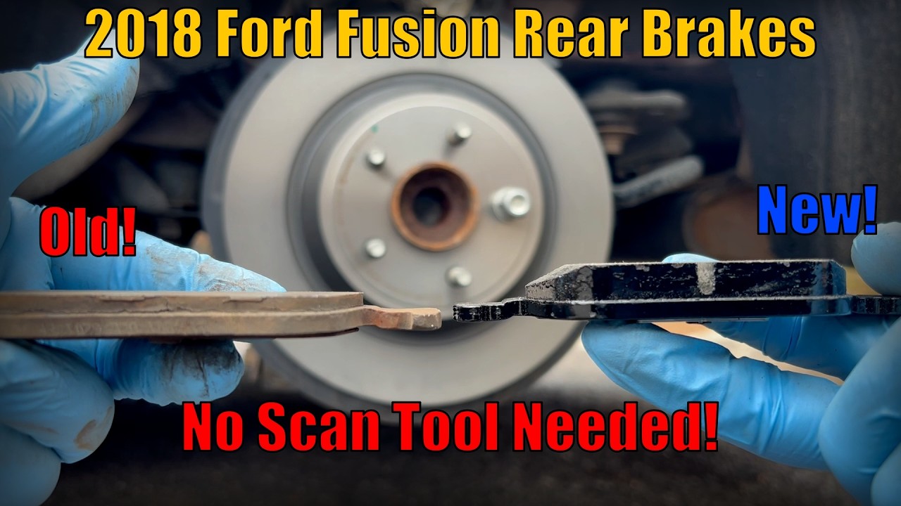 Replace 2013-2020 Ford Fusion Rear Brakes Like a Pro!
