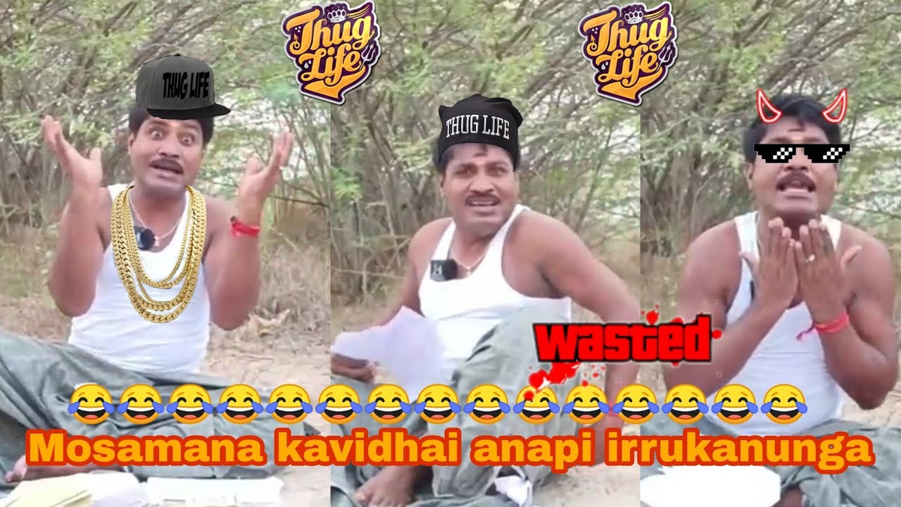 Mosamana kavidhai anapi irrukanunga 😂| Thug life & wasted | Gp muthu | Sippi muthu | full fun |