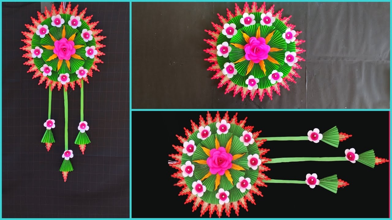 Beautiful Wall Hanging Craft || Paper Craft for Home Decoration || Wall Decor