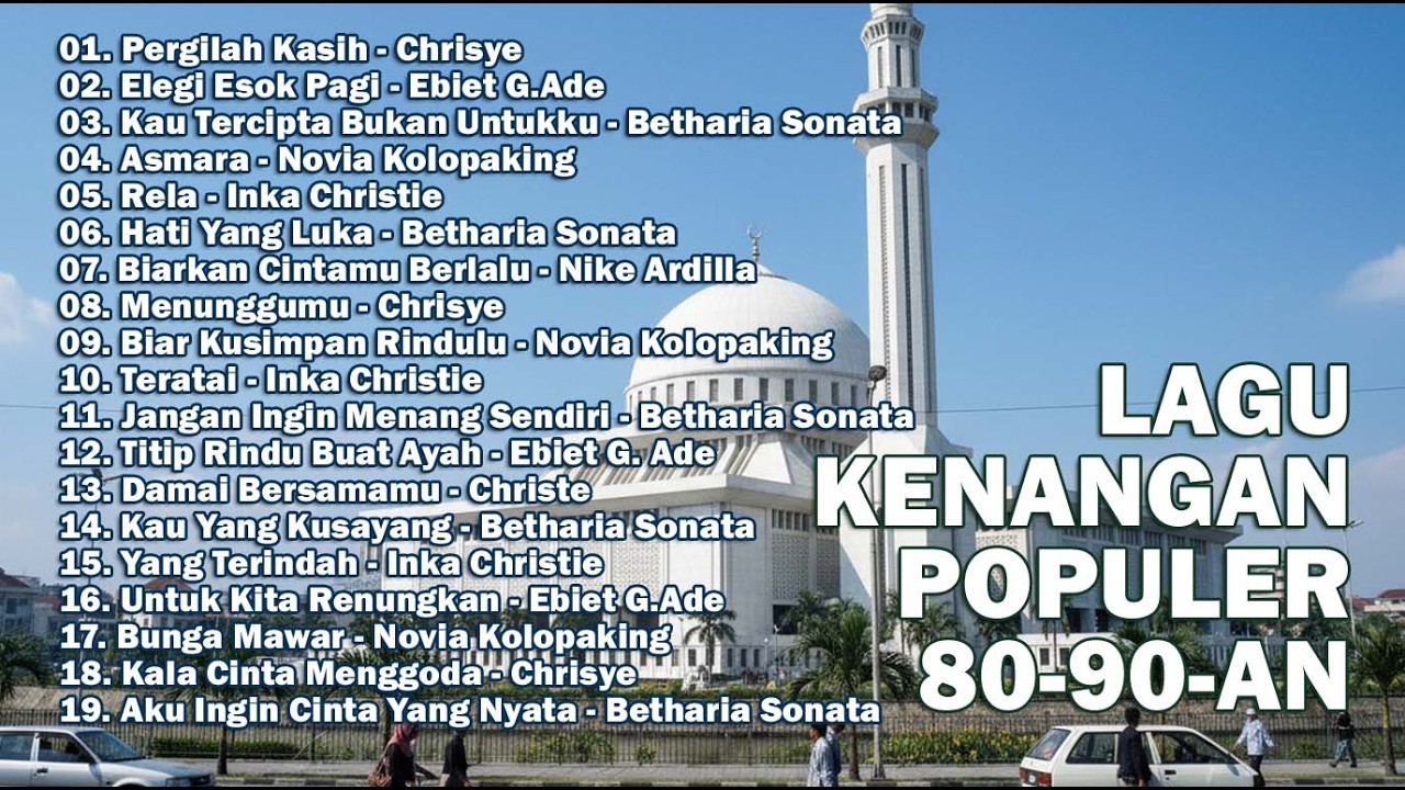 Lagu Nostalgia Kenangan tahun 1980 - 1990