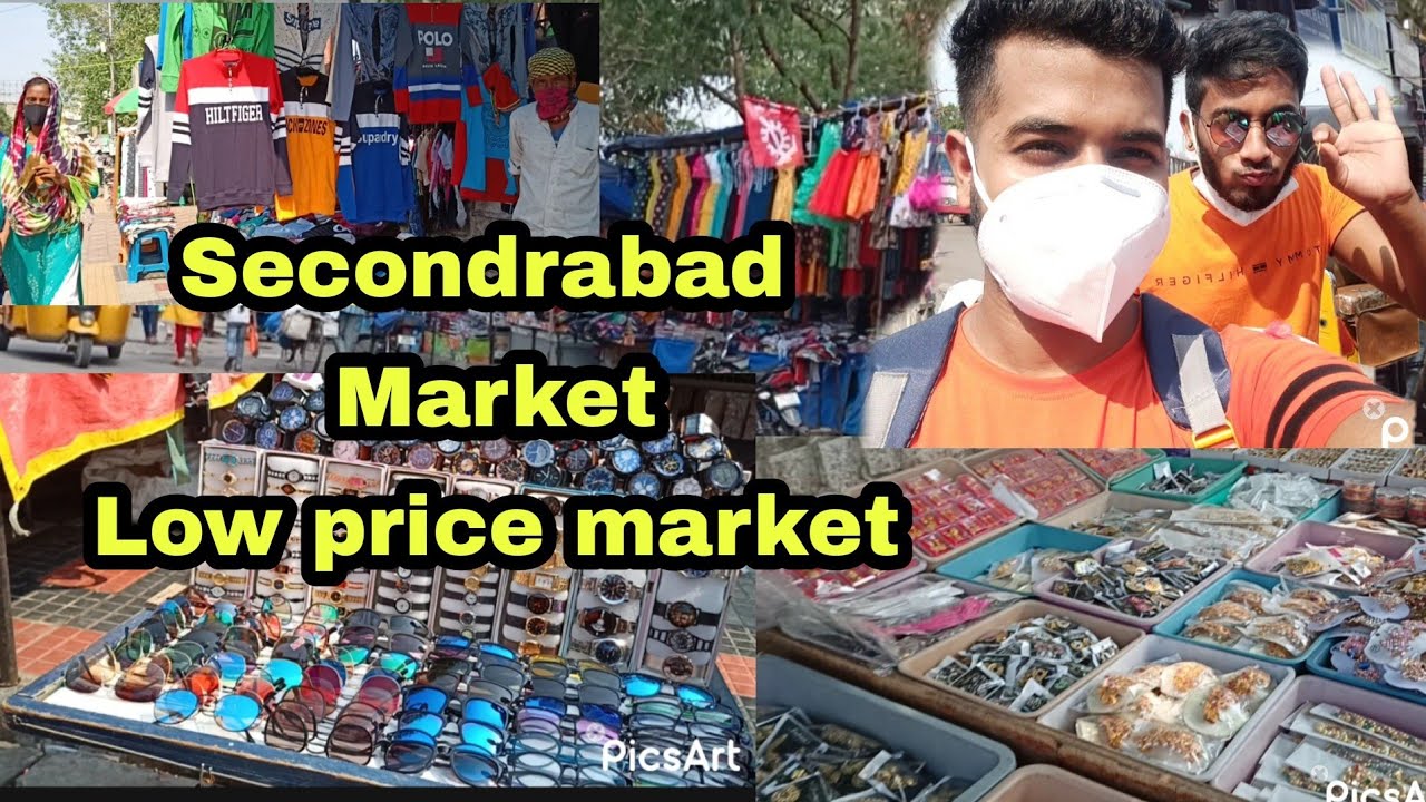 Secunderabad market Low price market in Hyderabad