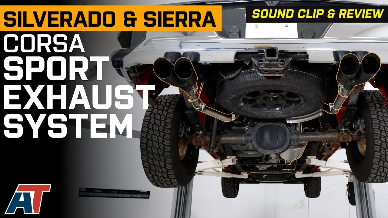 2019-2024 Silverado & Sierra 1500 Corsa Performance Sport Dual Exhaust System Review & Sound Clip