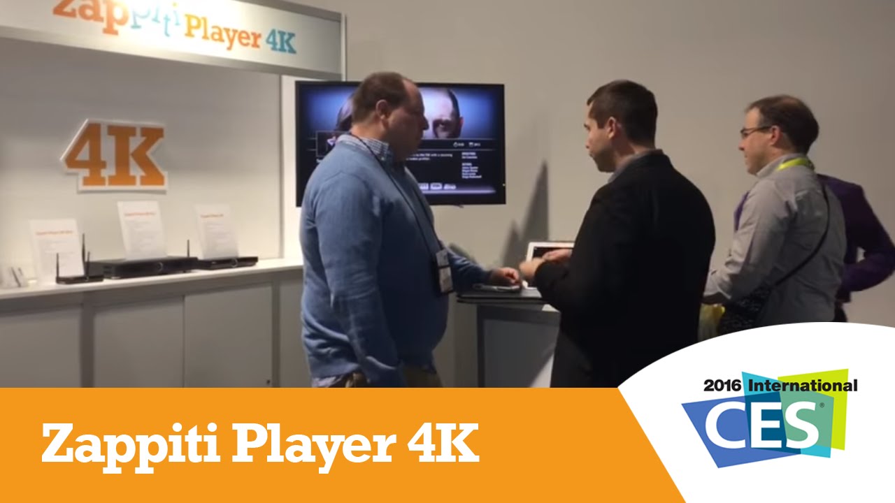 CES 2016: Zappiti Player 4K