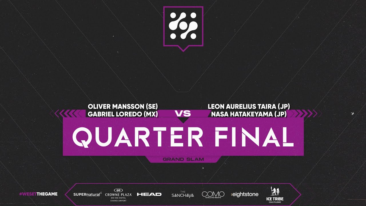 APPT (RICOCHET) GS 2024 | QF | Oliver Mansson / Gabriel Loredo vs Leon Aurelius / Nasa Hatakeyama