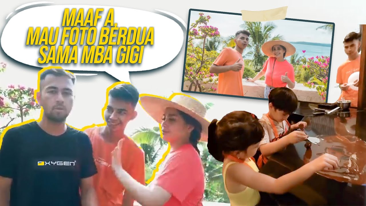 DIMAS ANTER RAFATHAR DAN GEMPI BIKIN COKLAT, NAGITA GISEL JADI KOKI!!!
