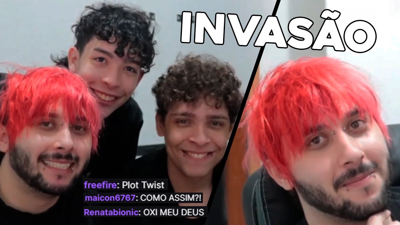 Daishikawa e Luyx Dubs INVADIRAM MINHA LIVE