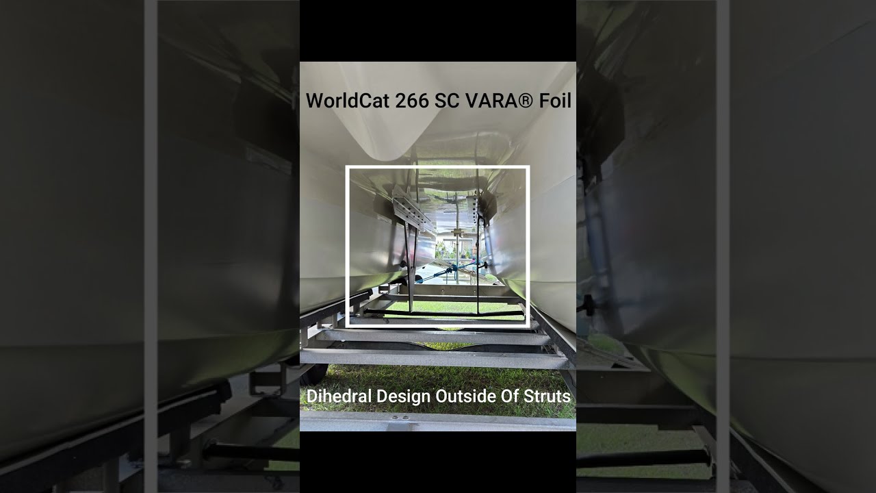 Inside the VARA® Foil: Adjustable Hydrofoil Setup That Transforms a Powercat (Trailer View)