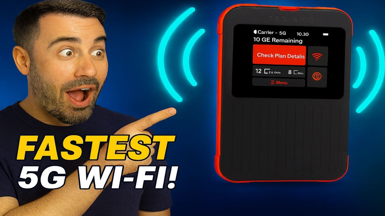 Обзор мобильной точки доступа Simo Solis 5G Wi-Fi | Лучшая точка доступа Wi-Fi для путешествий