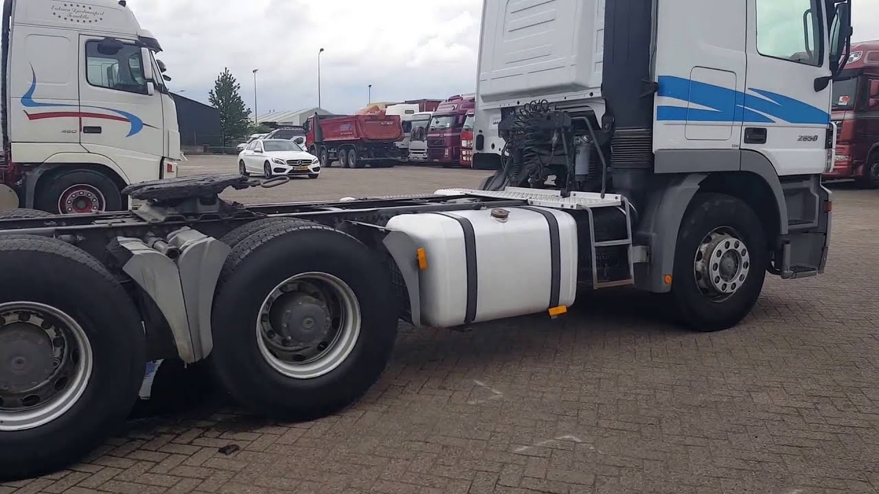 Mercedes Actros 2650 V8 6x4 manual SOLD