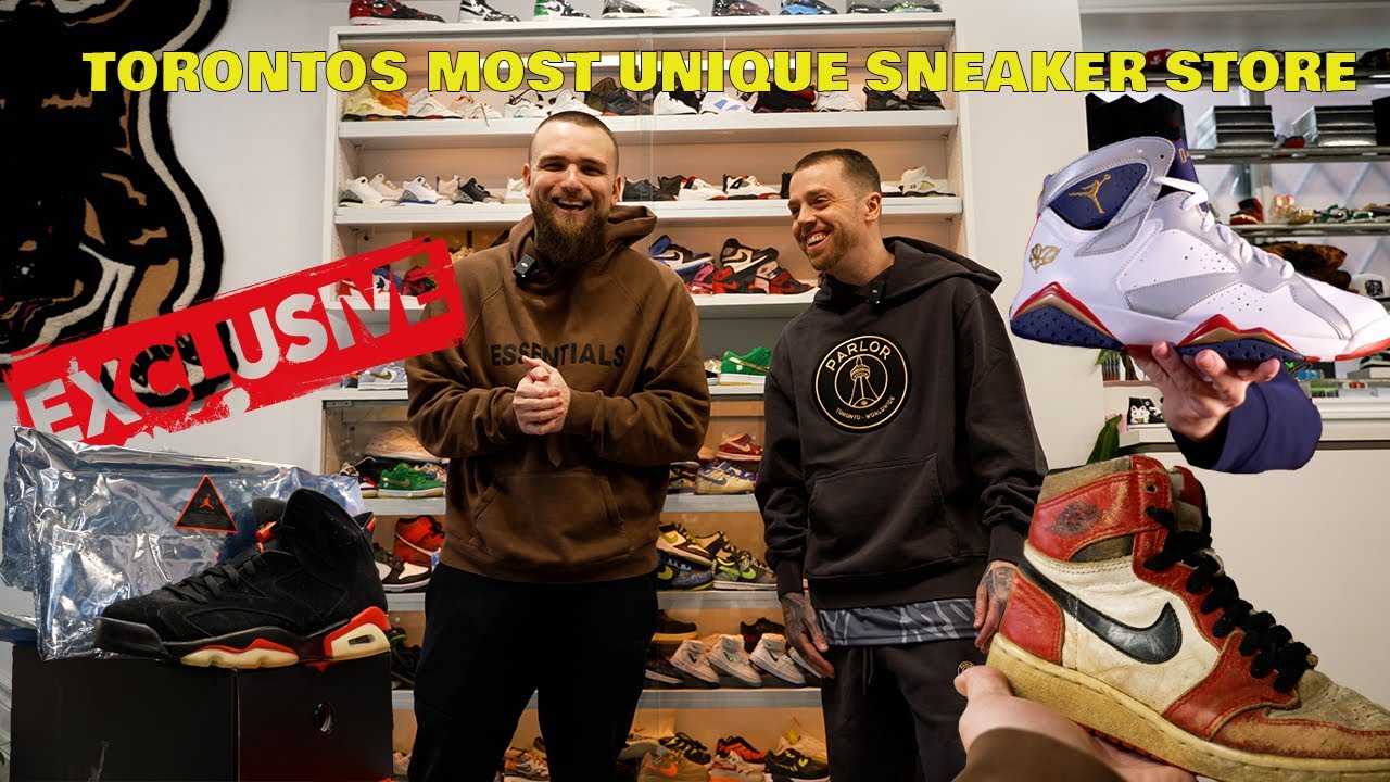 Visiting Toronto's Most Unique Sneaker Store | Parlor 23 Hidden Gem