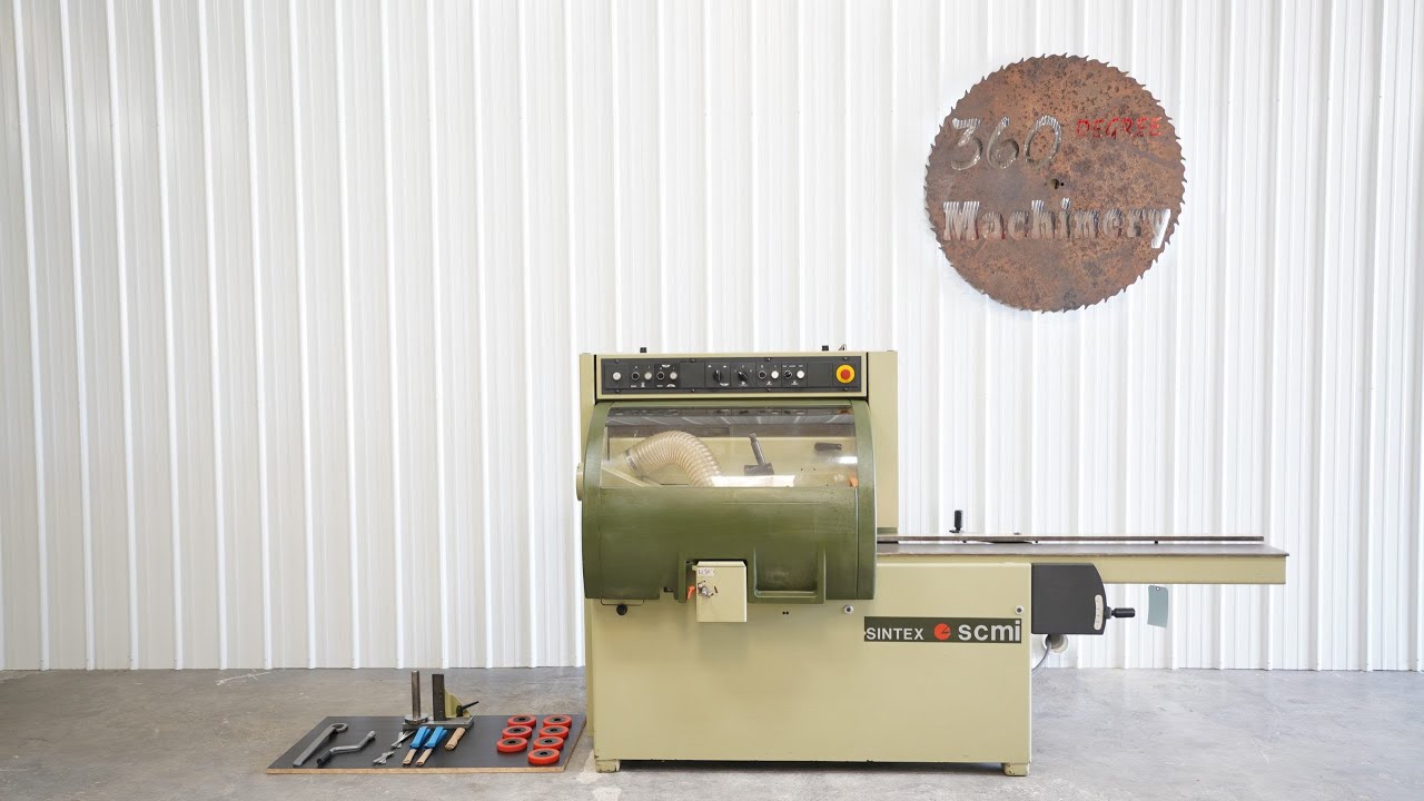 SCMI SINTEX MOLDER 4-СТОРОННИЙ СТРОГАЛЬНЫЙ СТАНОК S4S