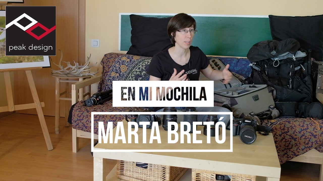 En mi mochila: Marta Bretó