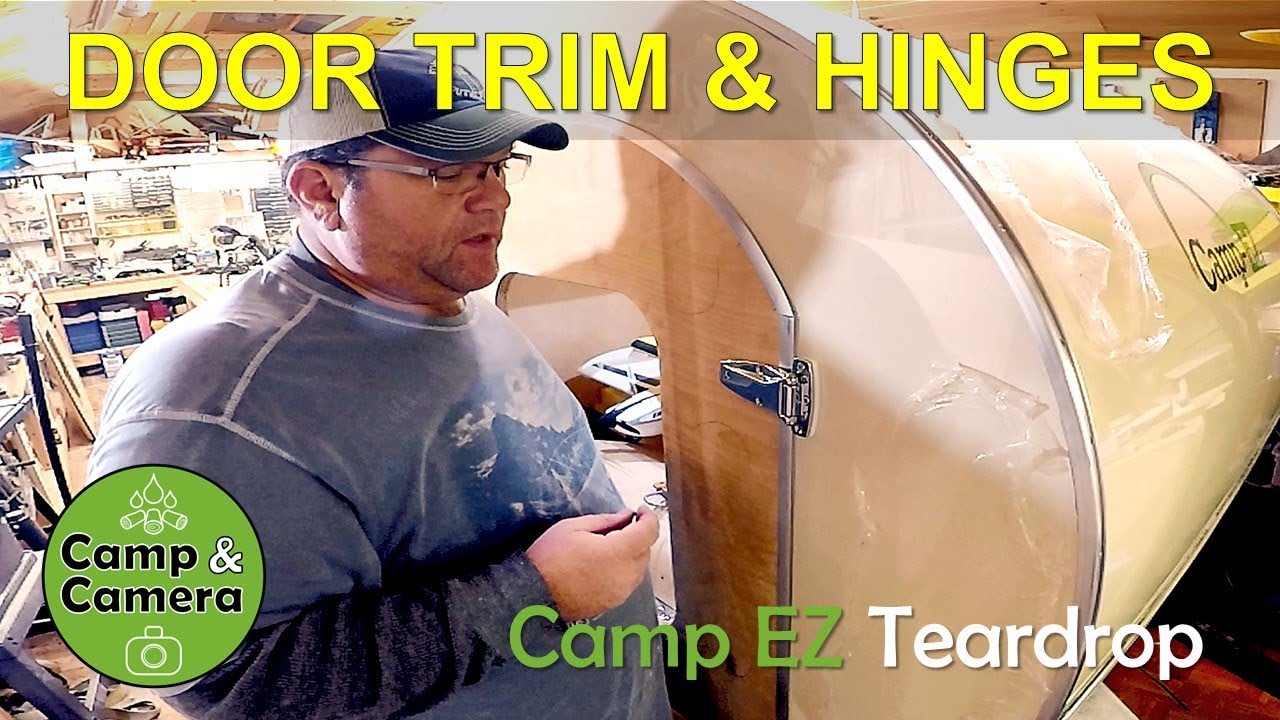 Final Door Trim & Hinge Installation - It Works!