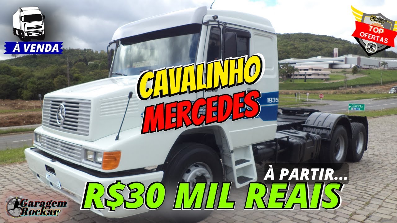 CAVALO MECÂNICO Mercedes Benz a venda[À PARTIR DE 30 MIL REAIS!]Top Ofertas Rockar!#cavalomecânico