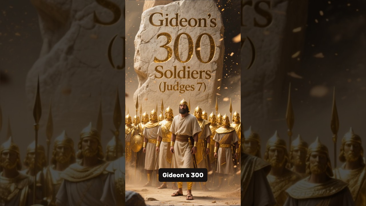 The Story of Gideon and the 300 (Judges 7)#biblestories