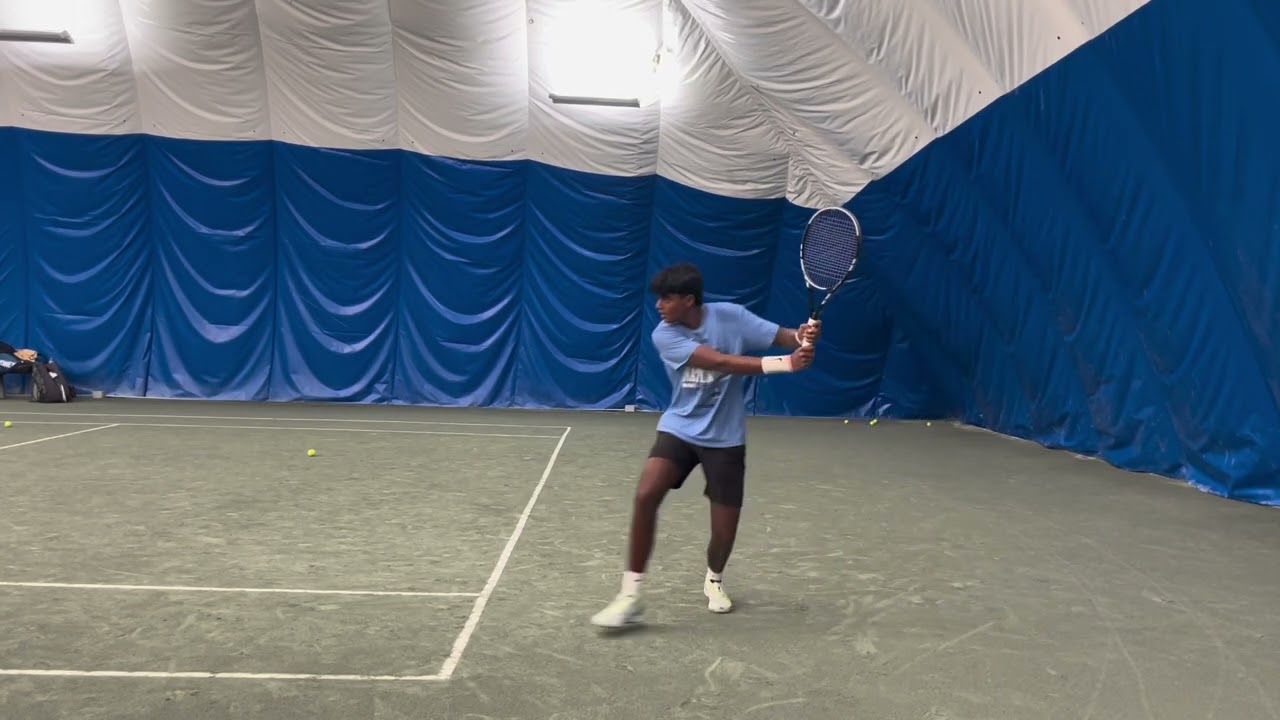 Shashank Pennabadi - College Tennis Recruiting Video - Class of 2025
