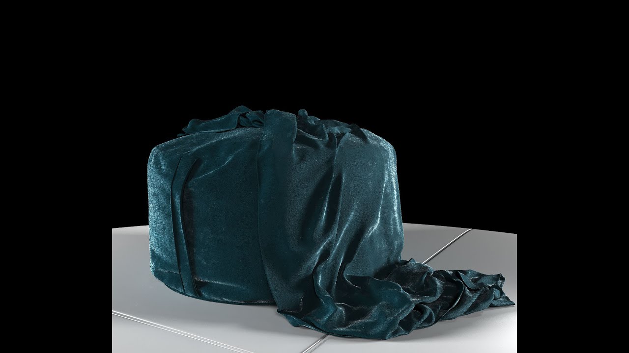 ♛ Velvet Fabric - Hướng dẫn làm vật liệu vải nhung trong Corona Render. B155