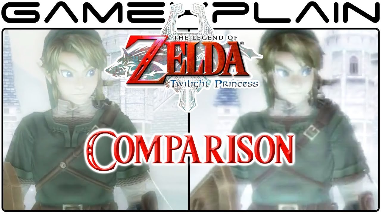 Zelda: Twilight Princess HD Head-to-Head Comparison p2 (Wii U vs. Wii, GameCube - amiibo Trailer)