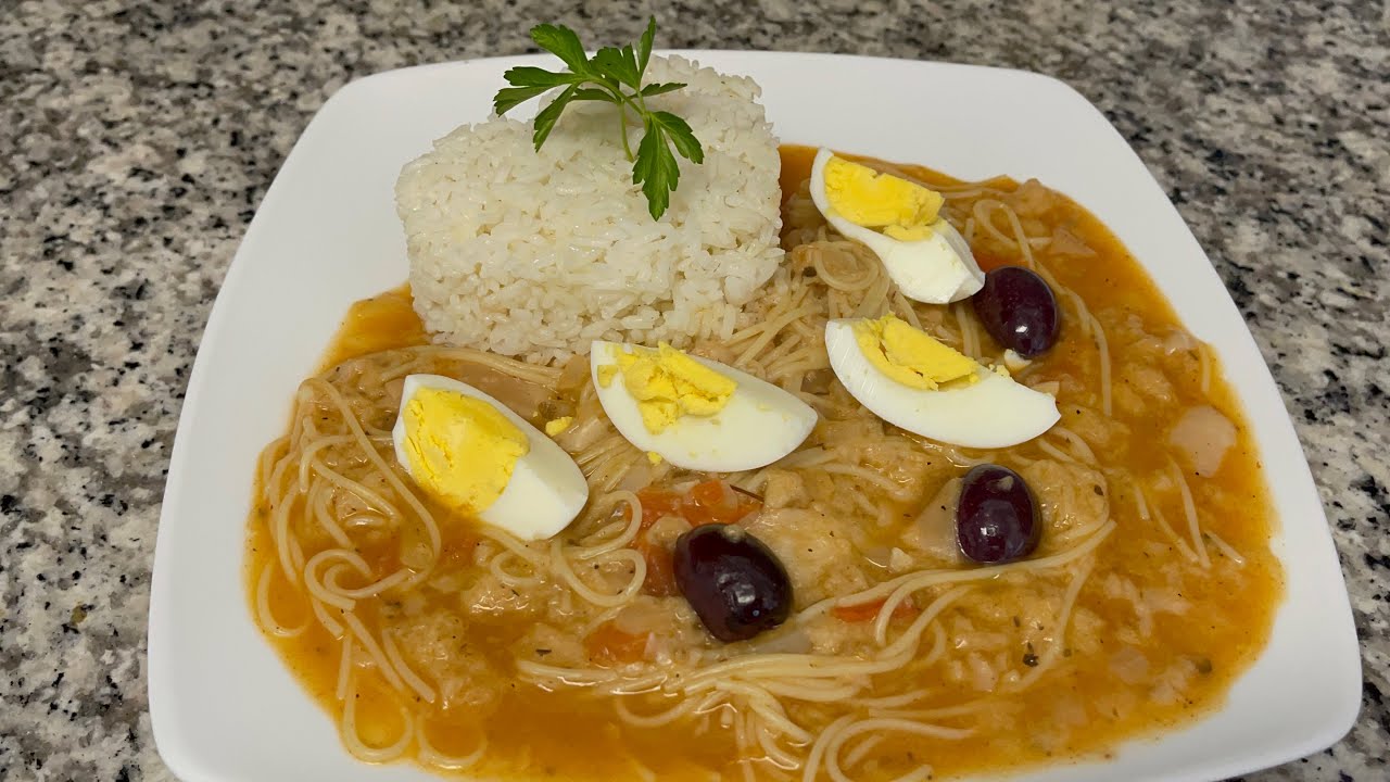 Cómo preparar una rica, fácil y económica SOPA DE NOVIOS