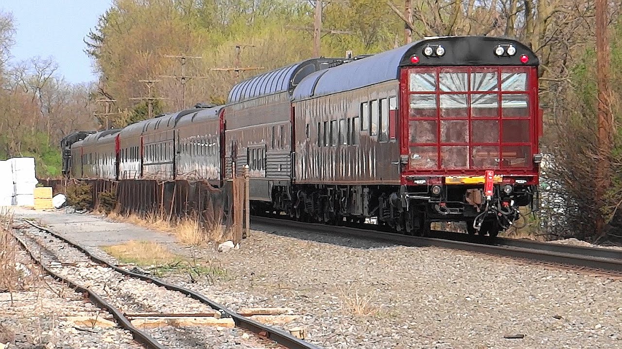 An EMD SD70ACe Leads The Norfolk Southern OCS Train