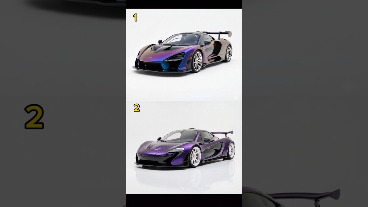 McLaren Senna vs McLaren P1