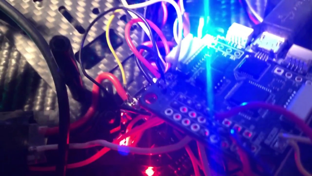 Eachine Wizard x220  LED Low Battery Warning Mod on Qav x Clone