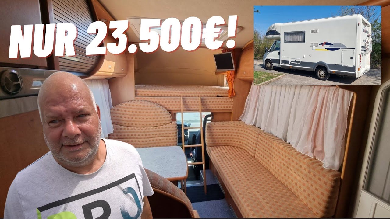 Nur 23.500 €! Luxus Wohnmobil Carthago A44. Handwerksmeister pfeift auf teure Wohnmobile und saniert