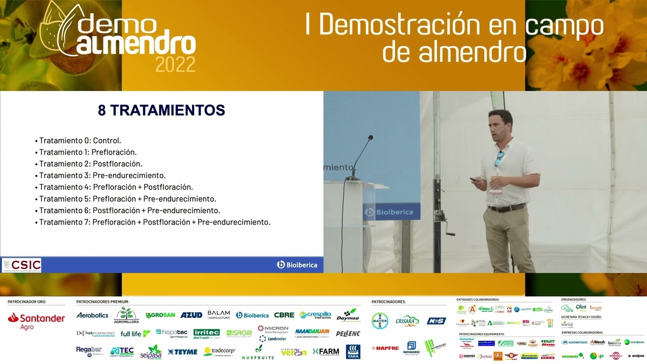 Bioestimulación y bioprotección del almendro - BIOIBÉRICA I Evento Europeo Híbrido DemoAlmendro2022