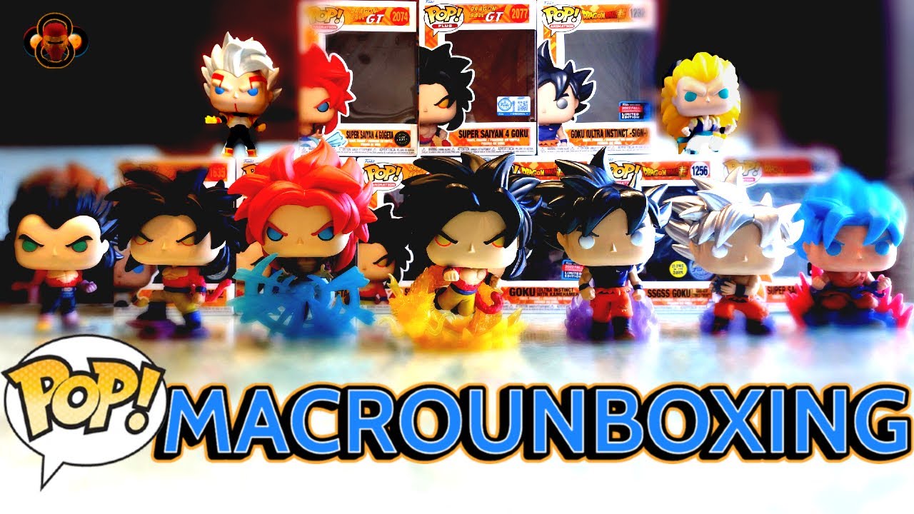 Macrounboxing Legendario de Funkos Dragon Ball Exclusivos GrMm88