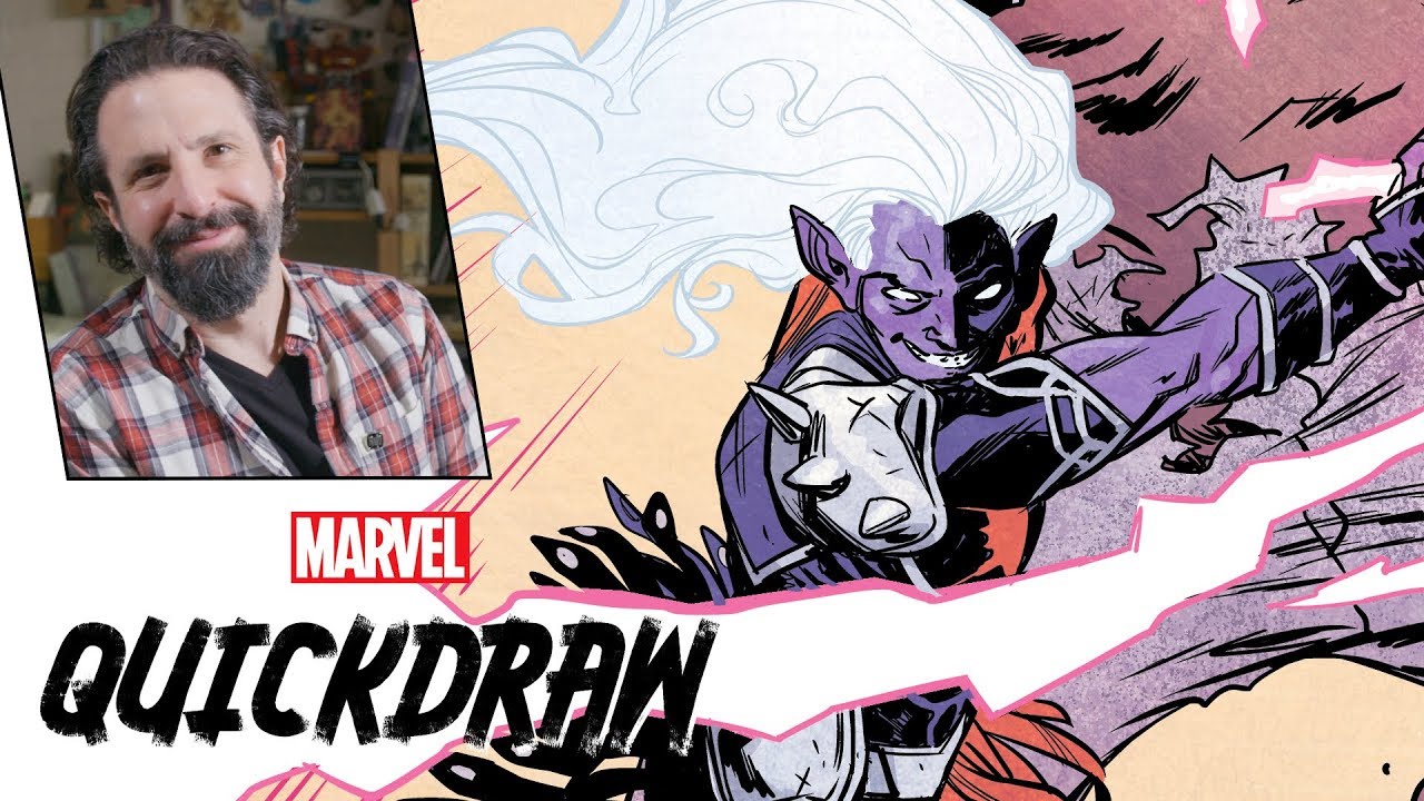 Artist Ramón Pérez Draws Malekith | Marvel Quickdraw