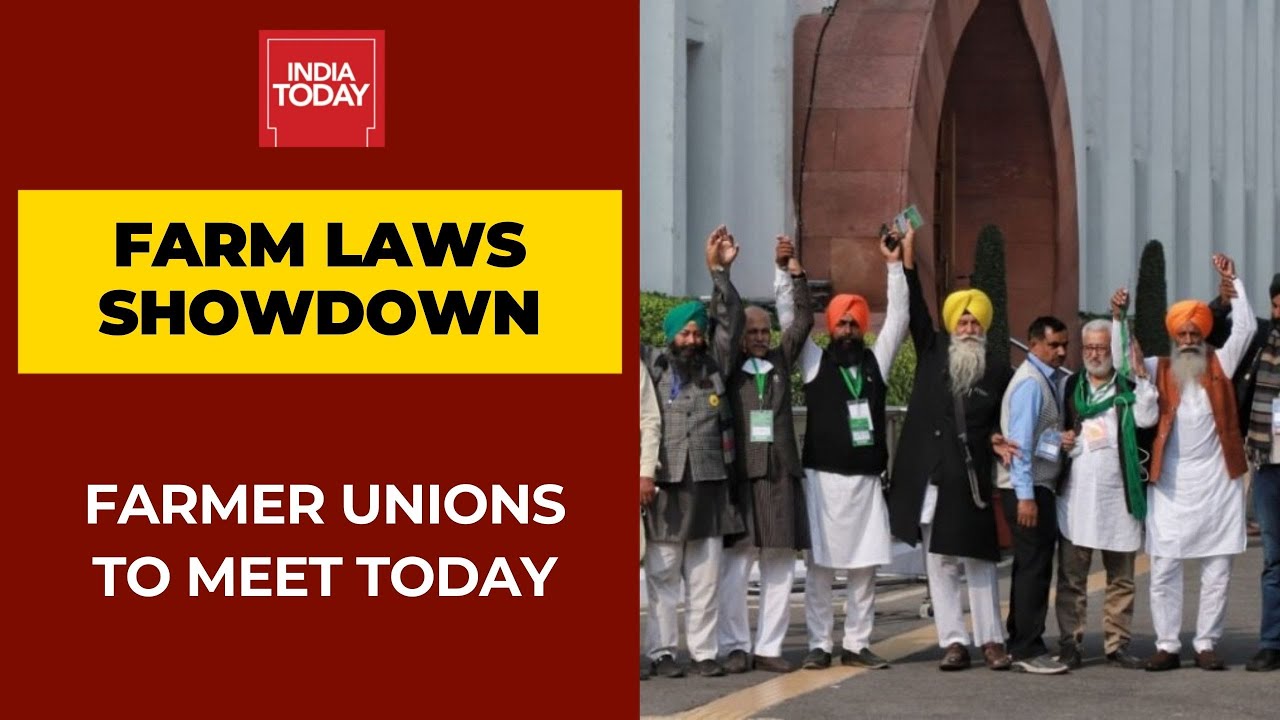 Farmer Unions To Meet Today To Discuss Govt's Offer For Talks