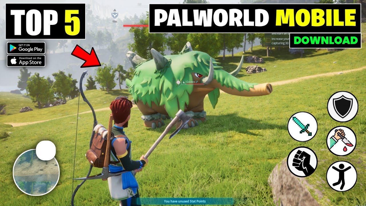 Top 5 Games Like Palworld For Android | Palworld Mobile Download